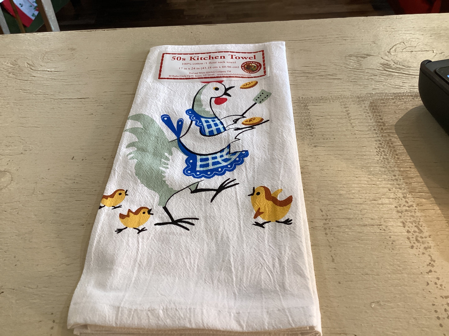 Flippin Chicken Tea Towel