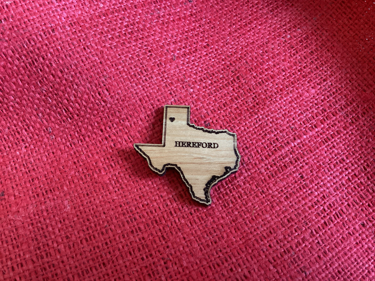 Hereford, Tx Magnet Small