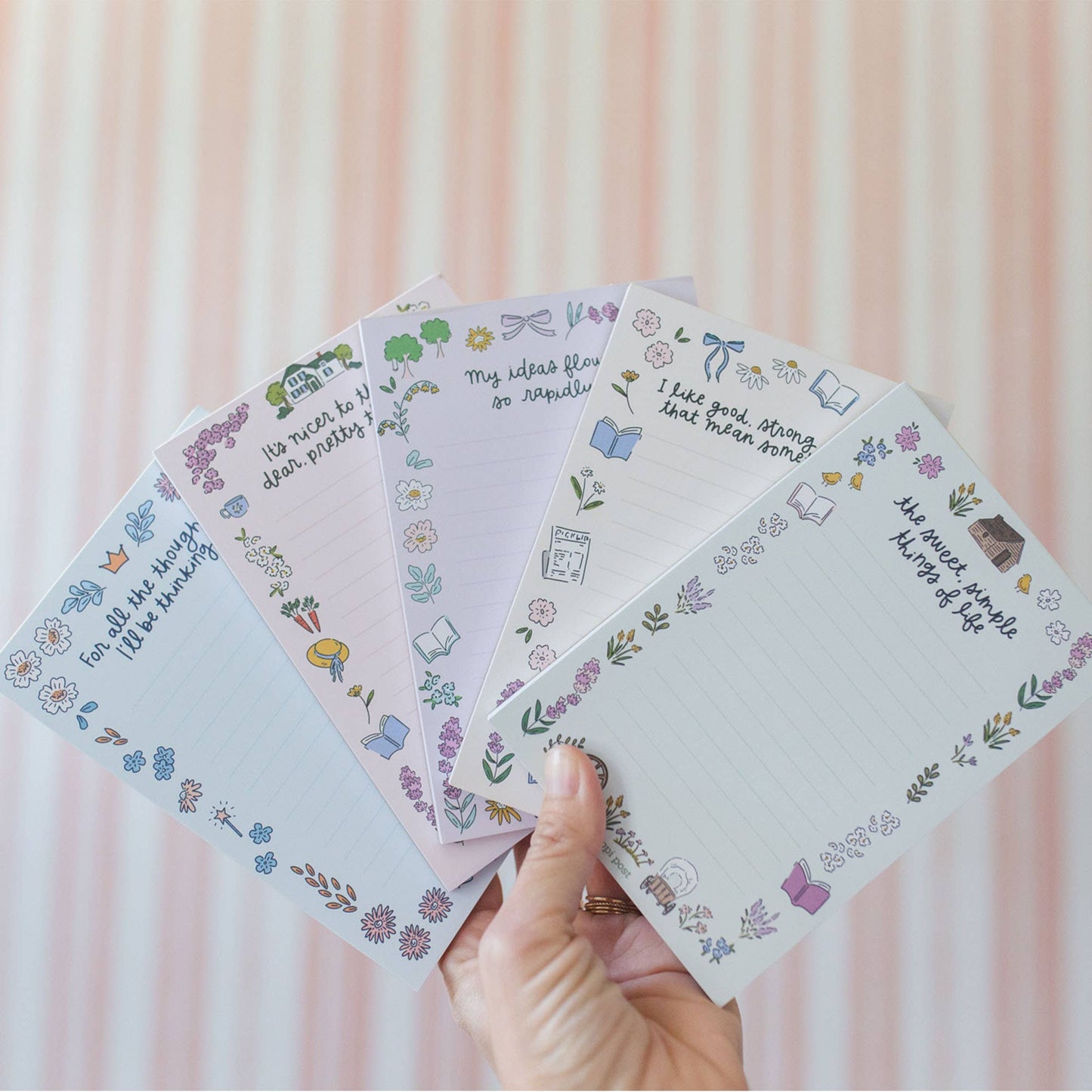 Little House on Prairie 4x6 Notepad LBV