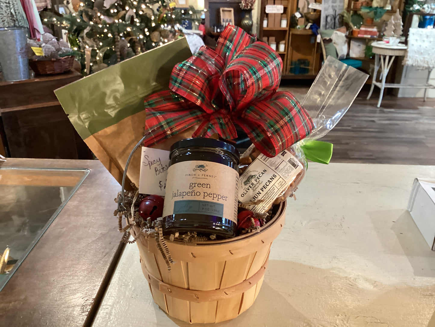 Spicy Bites Gift Basket