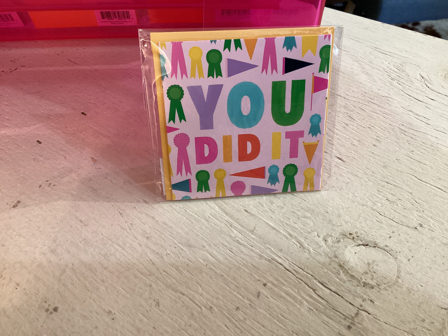 You Did It card