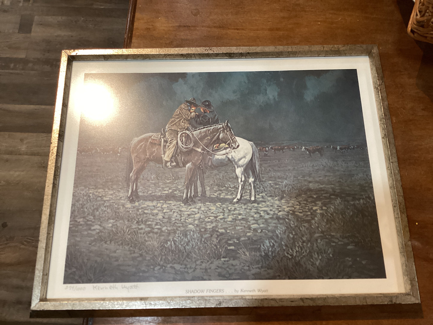Kenneth Wyatt “Shadow Fingers” Signed & Numbered 274/1000  1979