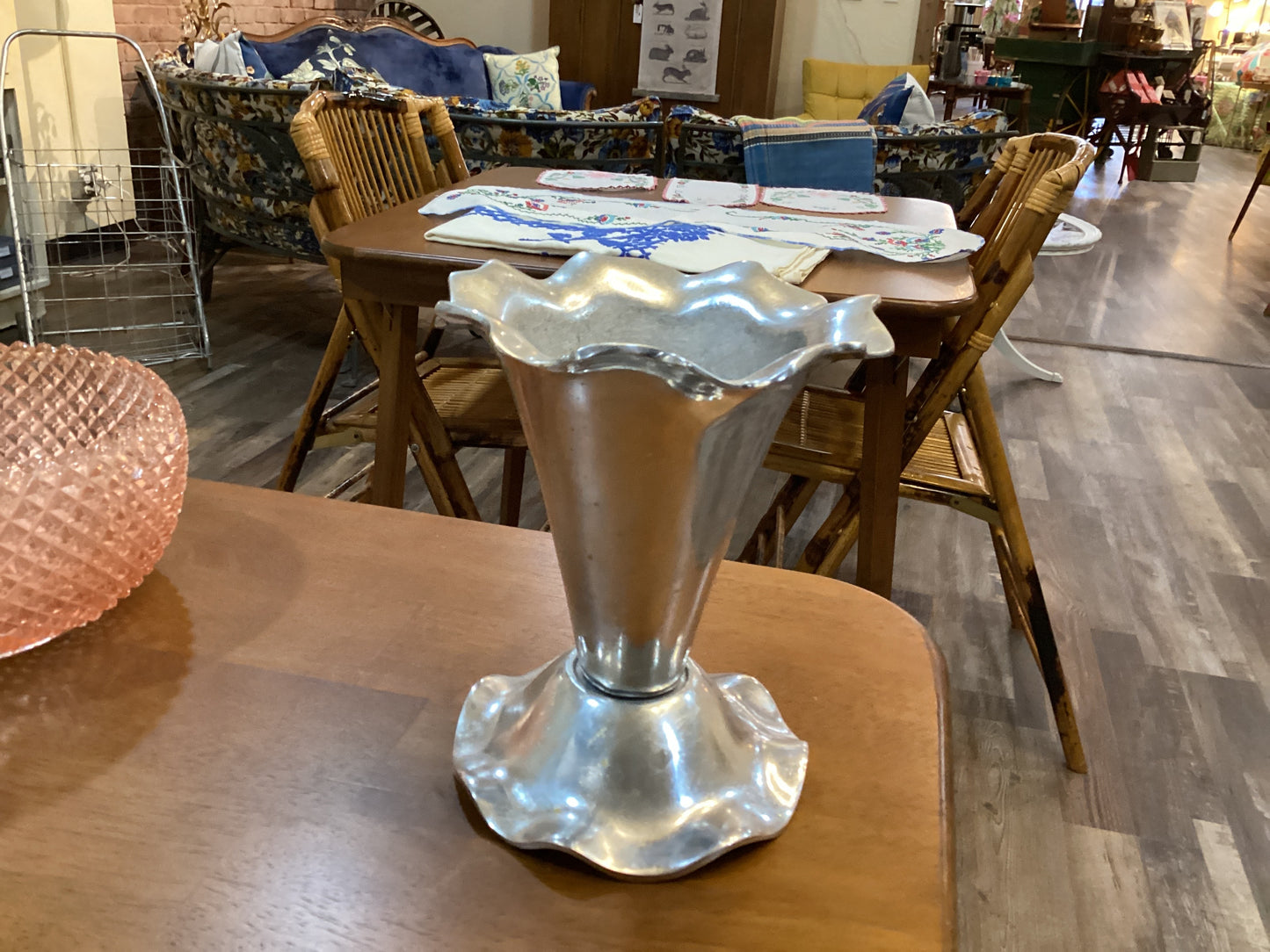 Pewter Vase