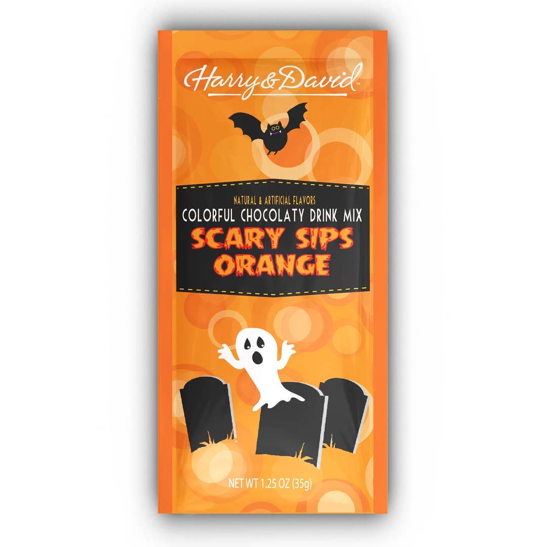 H&D® Halloween Scary Sips Orange Hot Choc. (1.25oz Packets)
