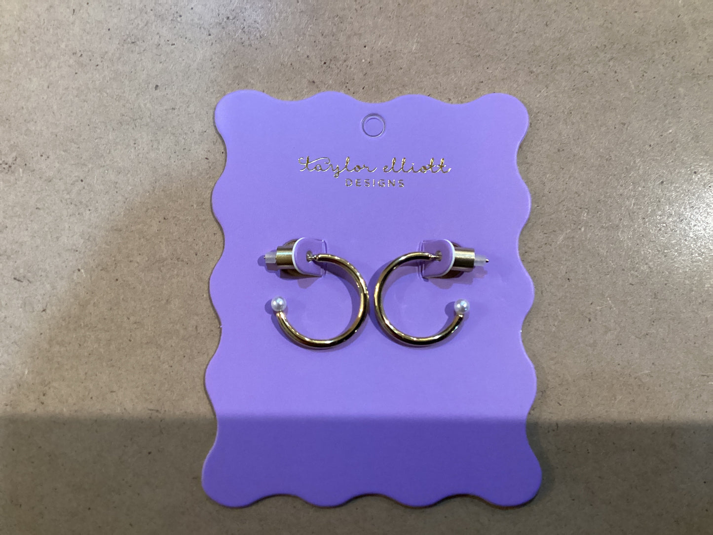 Alexis Gold Hoop Small