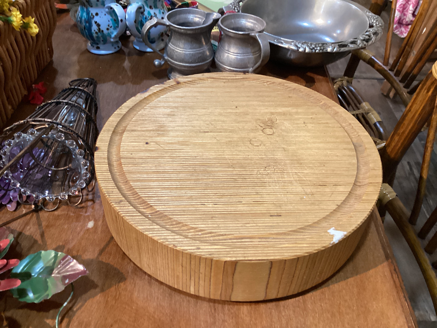 Wood Round Chopping Block