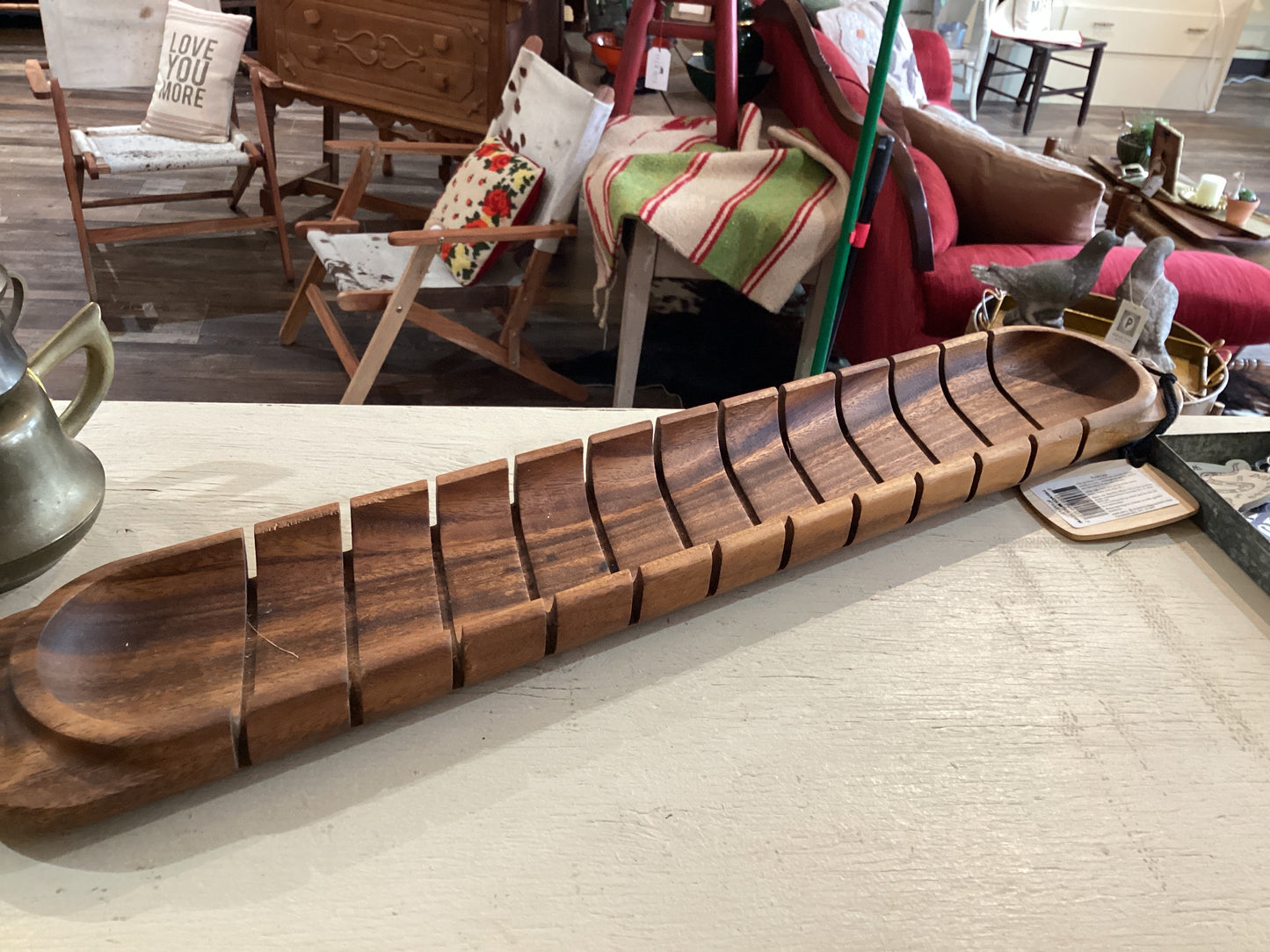 Wood Slicing Bread Tray