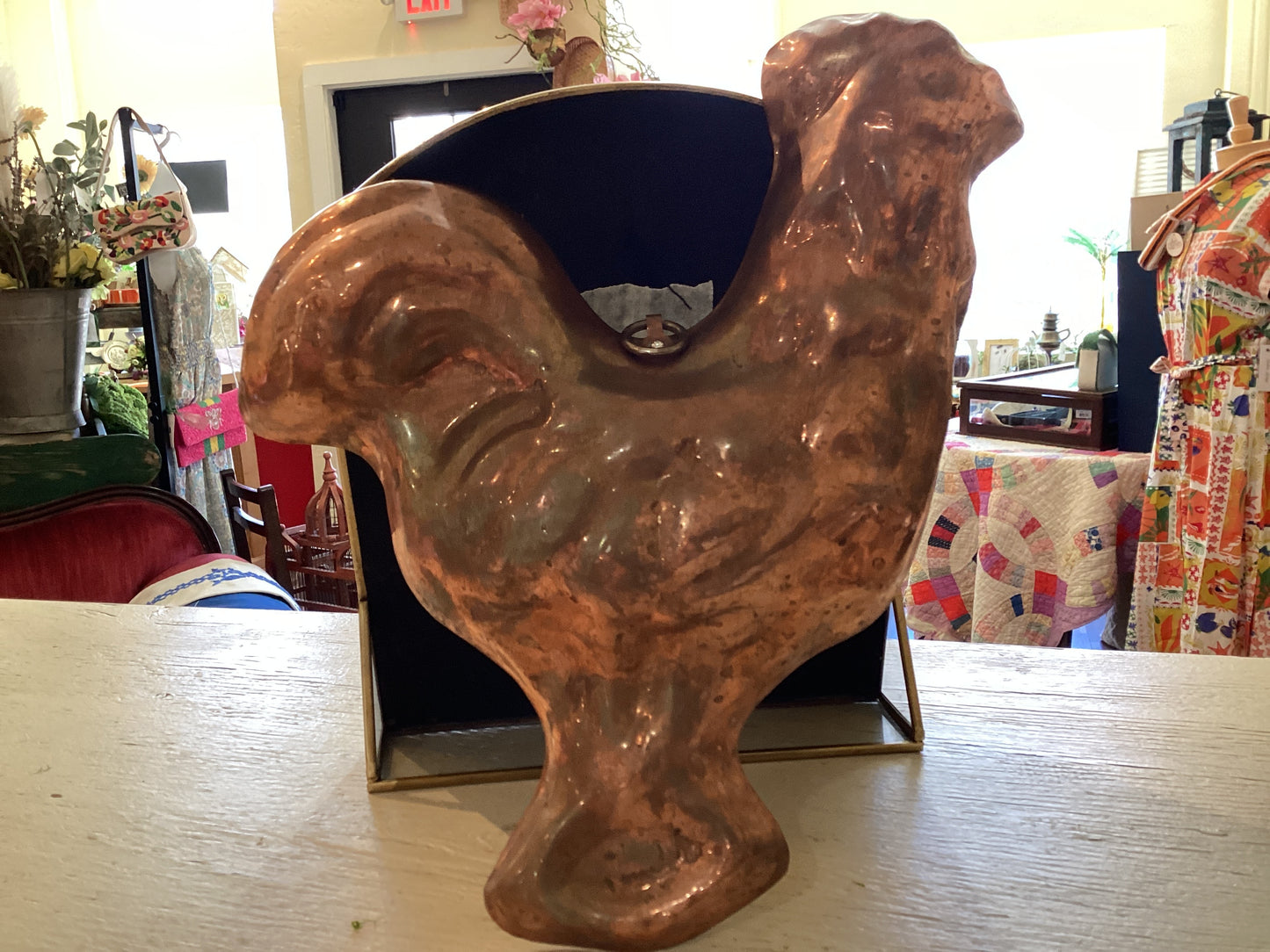 Vintage Chicken Copper Mold