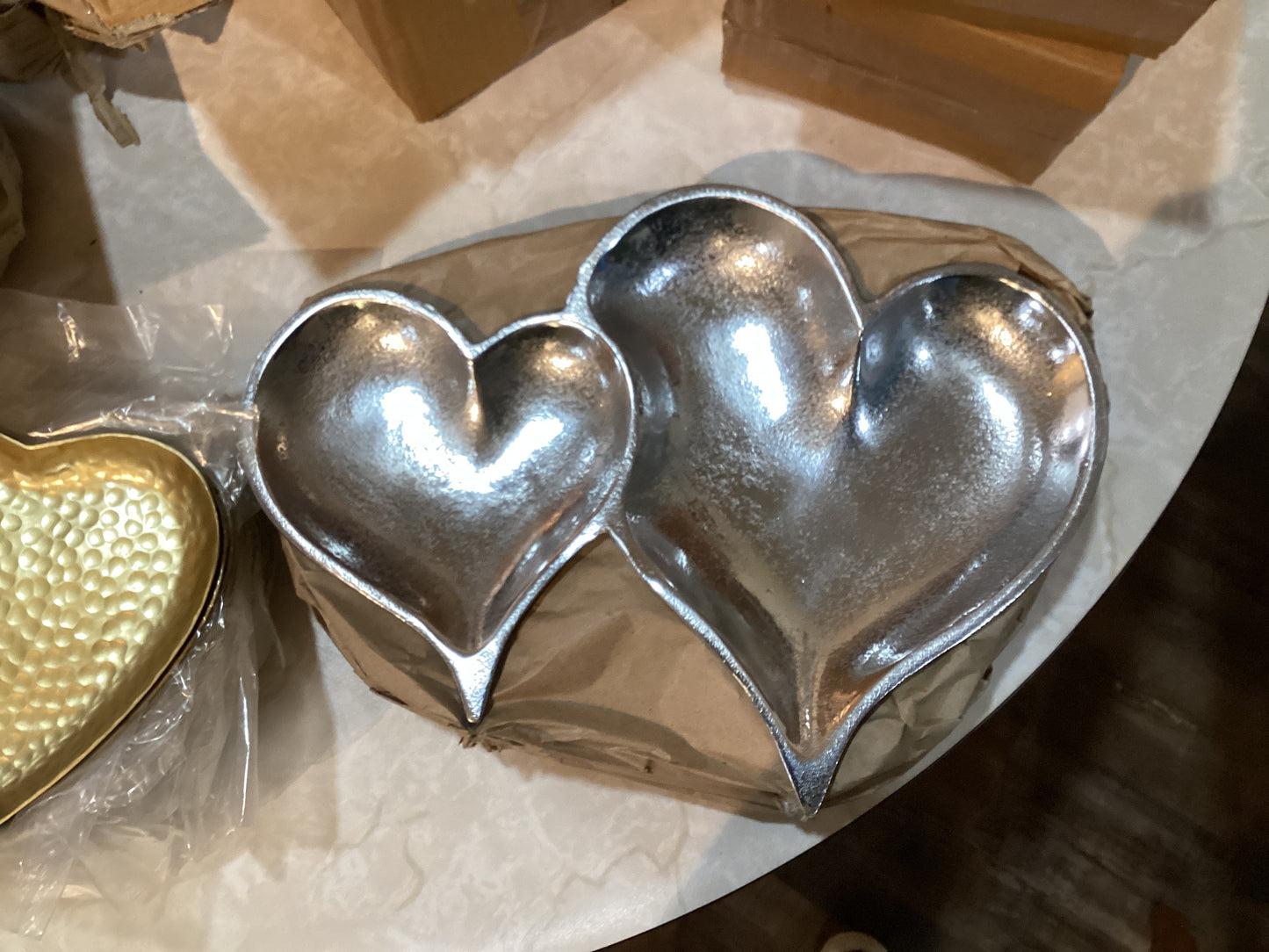 Double Heart Tray