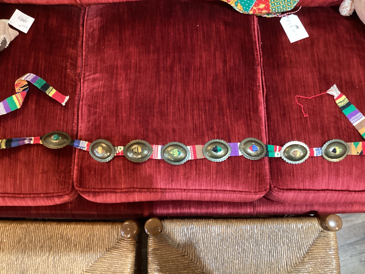 Brass Concho Belt