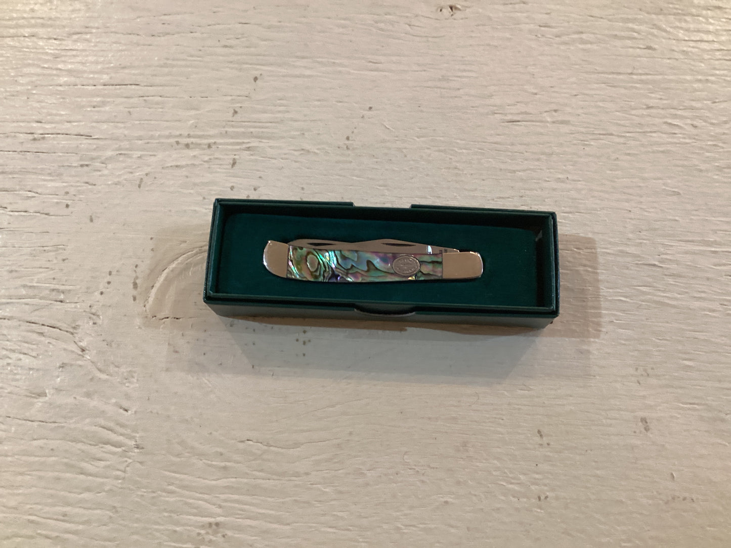 Abalone Moore Maker Knife 3". 5210ALB