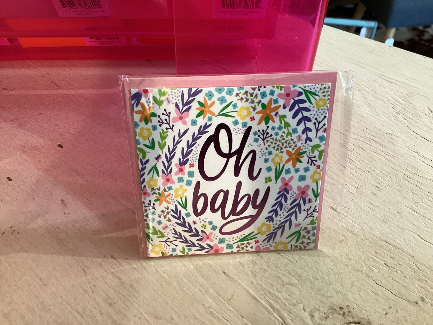Oh Baby card