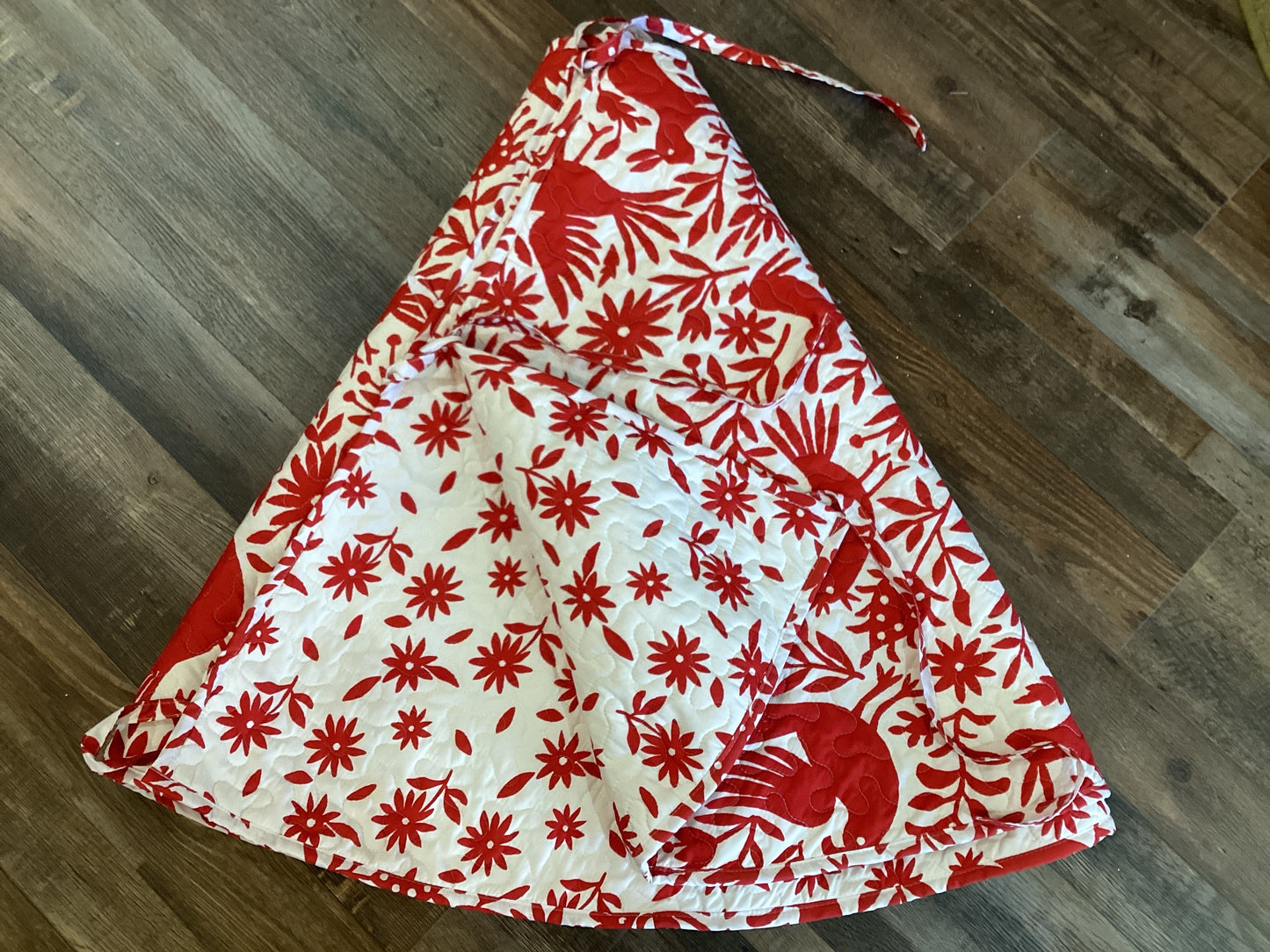 Piper Otomi Red Tree Skirt