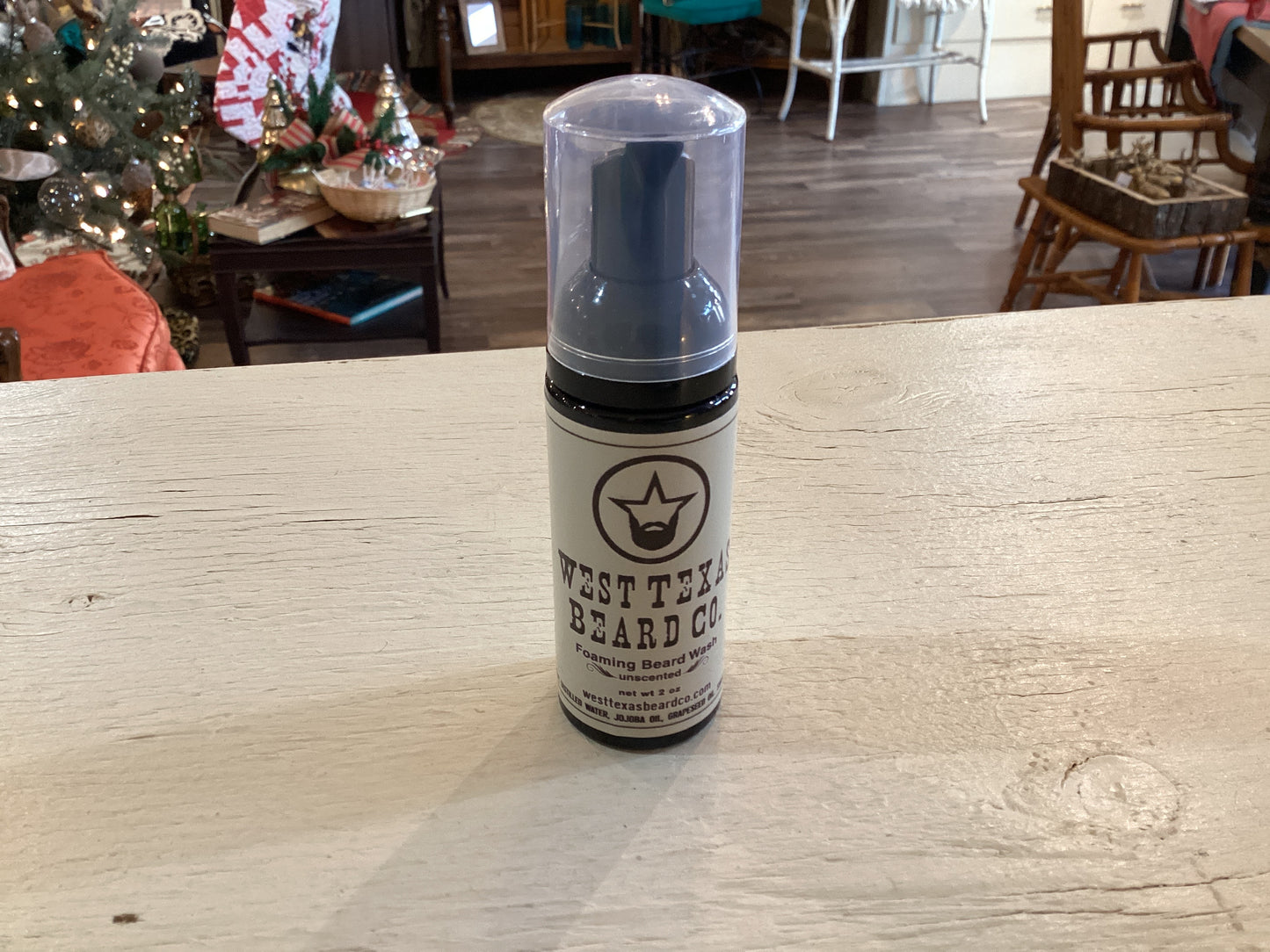Travel Size Unscented Foaming Beard Wash