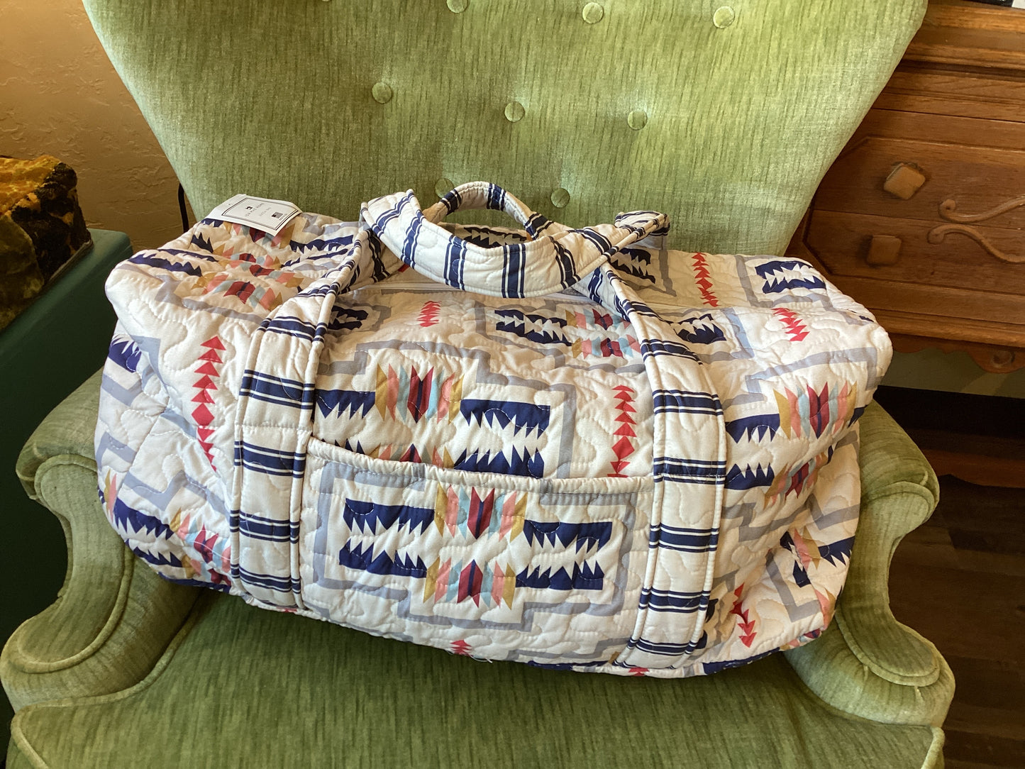Pecos Navy Duffle Bag