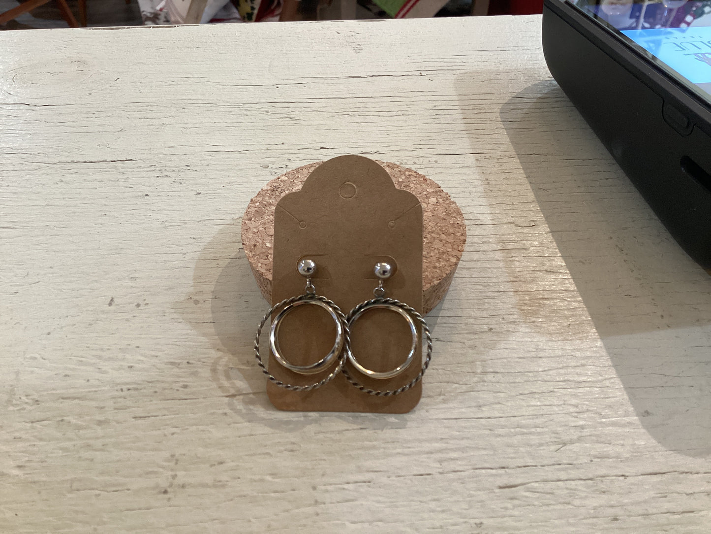 Vintage Double Hoop Earrings