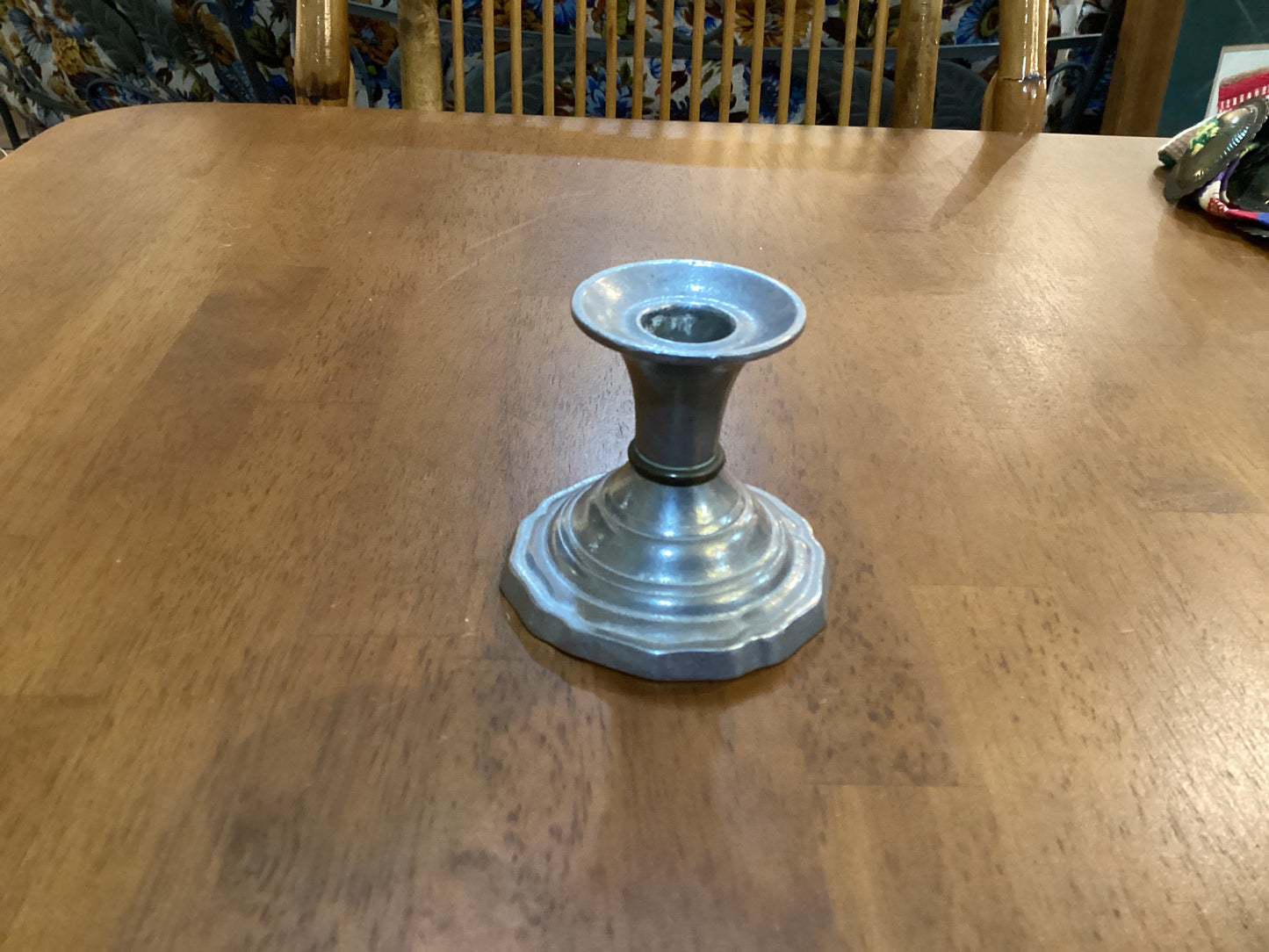 Wilton Pewter Candlestick