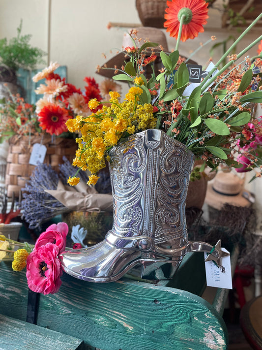 Beatriz Ball Cowboy Boot Wine Bucket