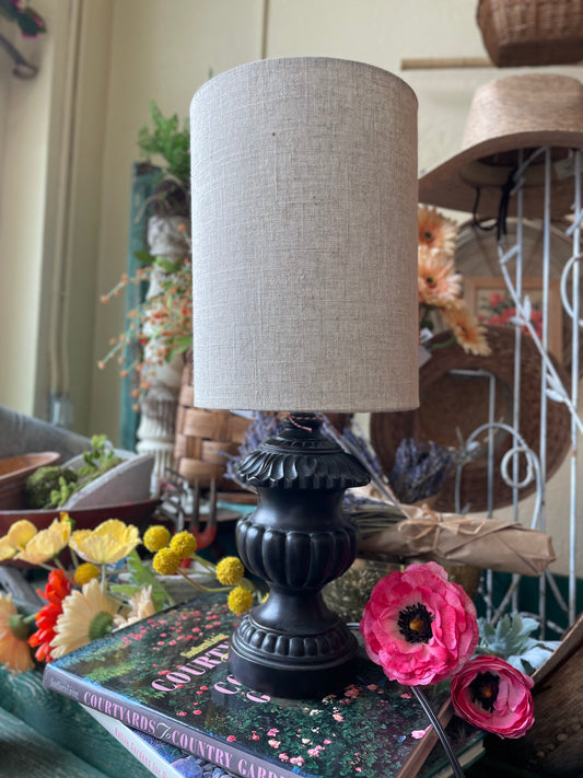 Linen Shade Lamp