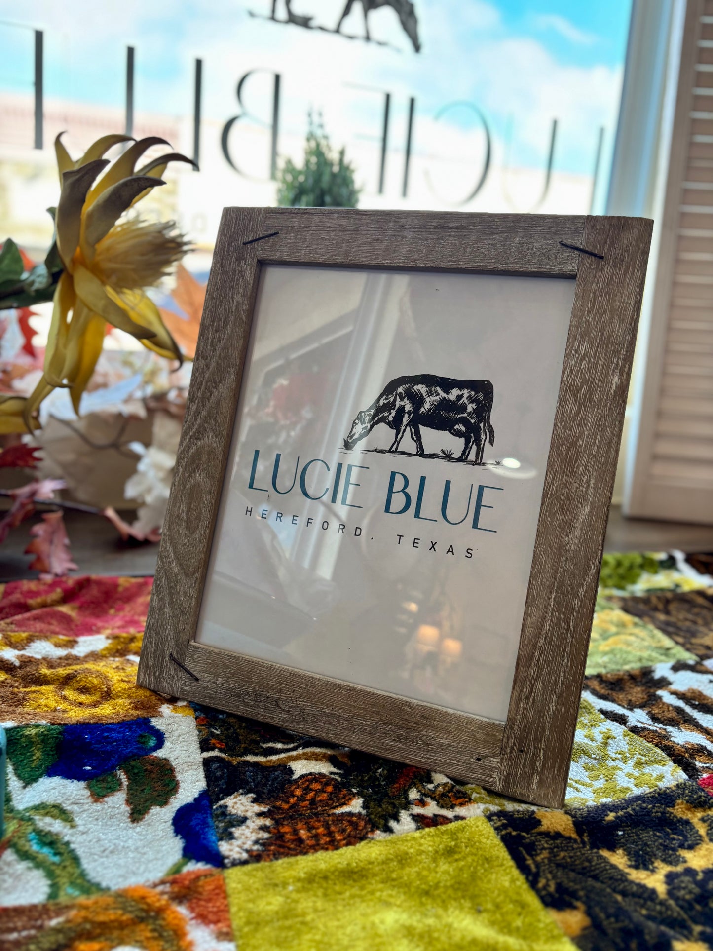 8x10 Weathered Wood Frame LBV