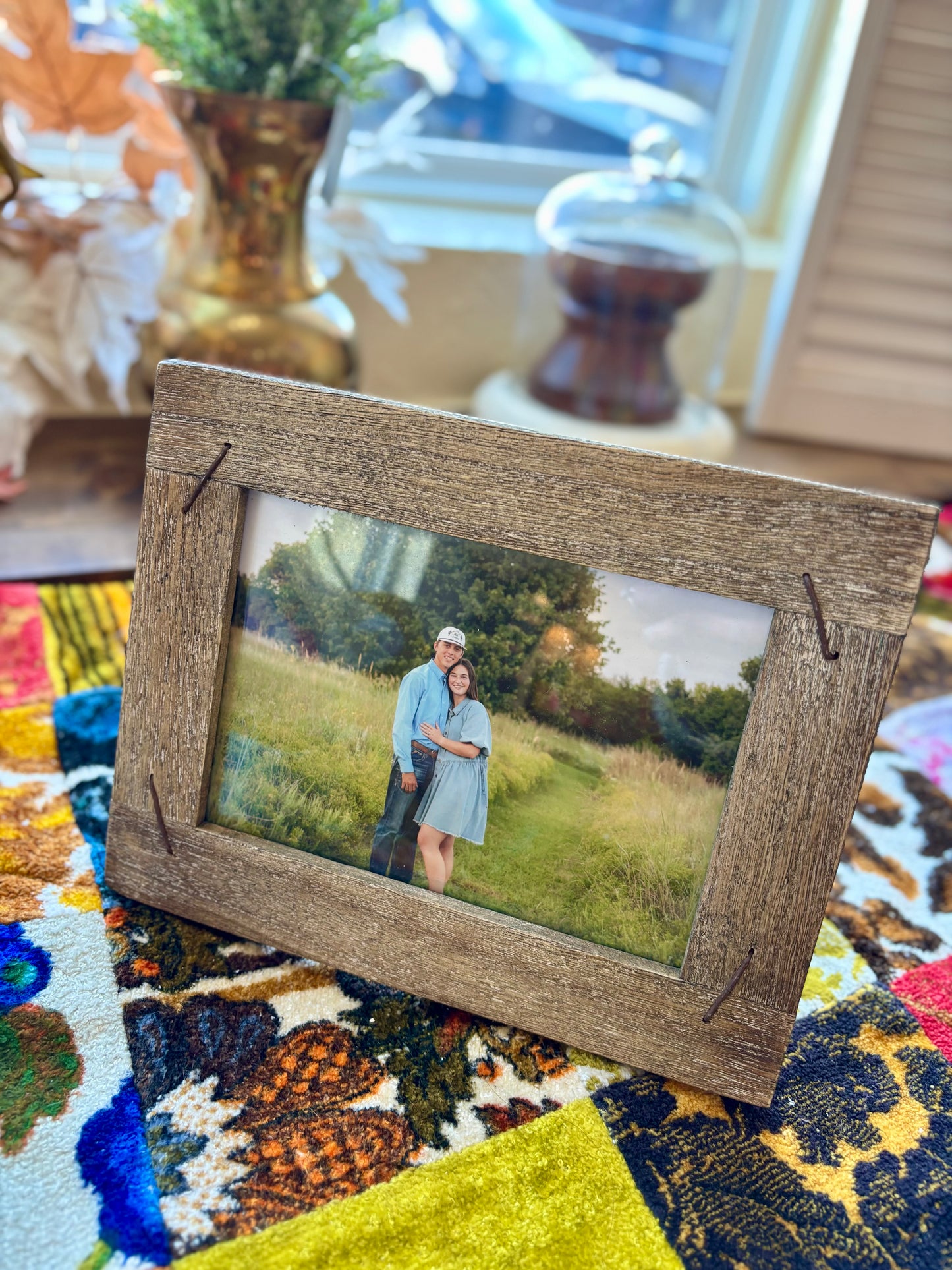 5x7 Weathered Wood Frame LBV