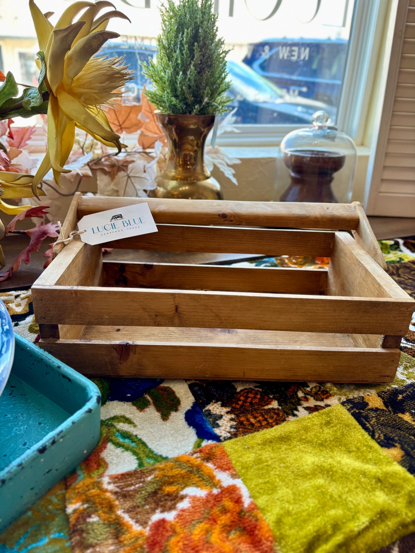 Vintage Wood Caddy LBV