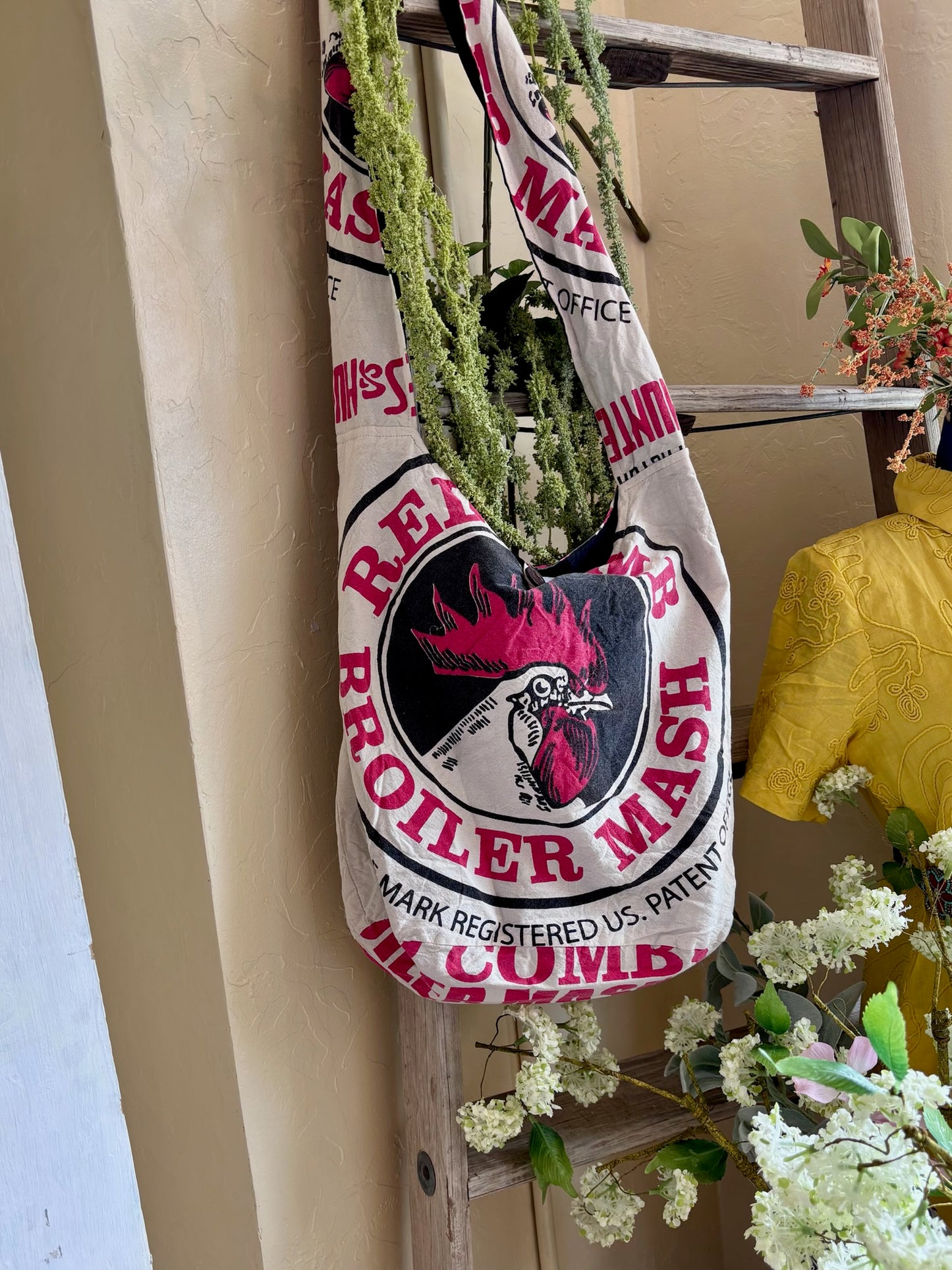 Flour Sack Vintage Cotton Bag- Multiple Varieties