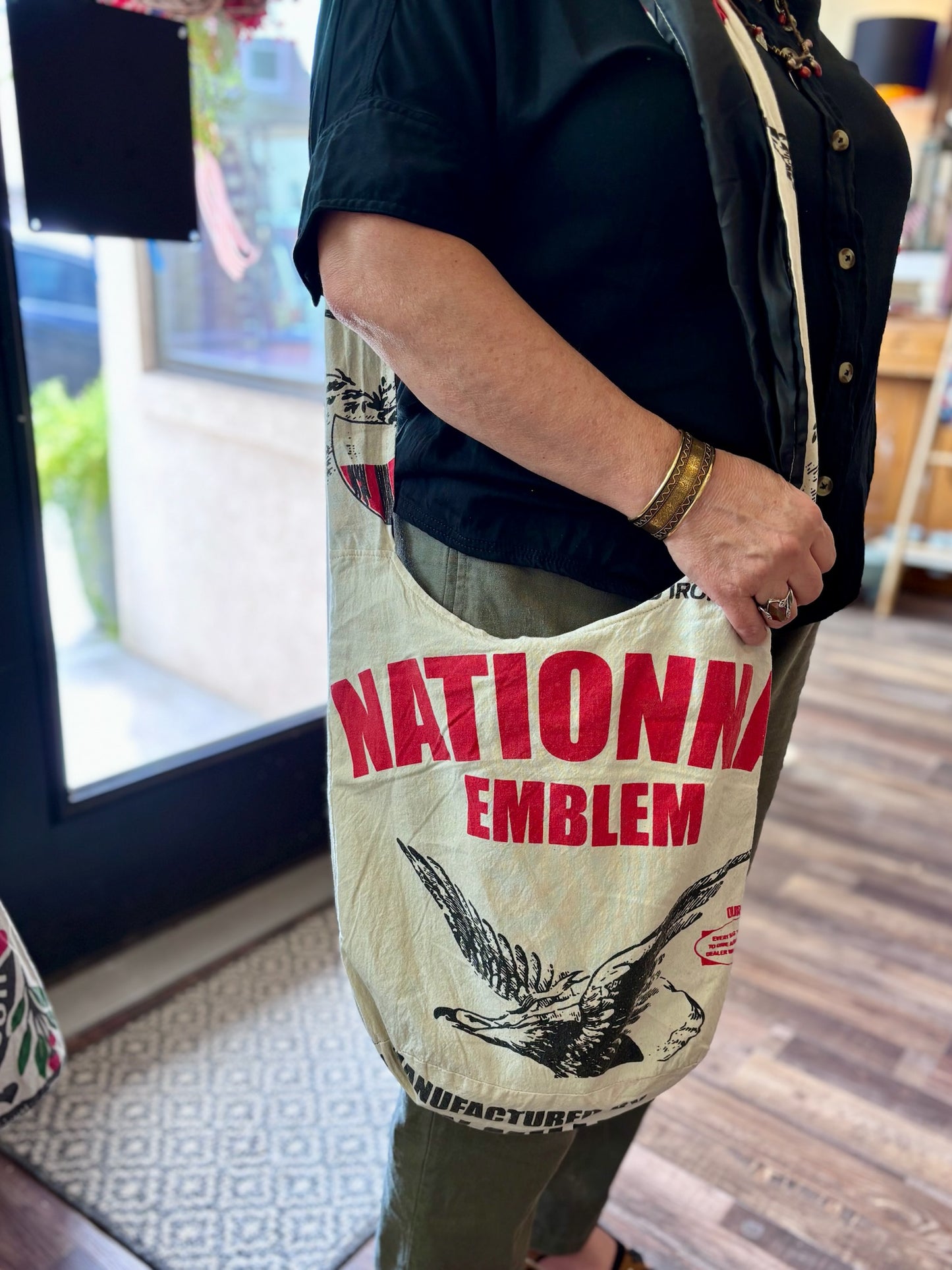 Flour Sack Vintage Cotton Bag- Multiple Varieties