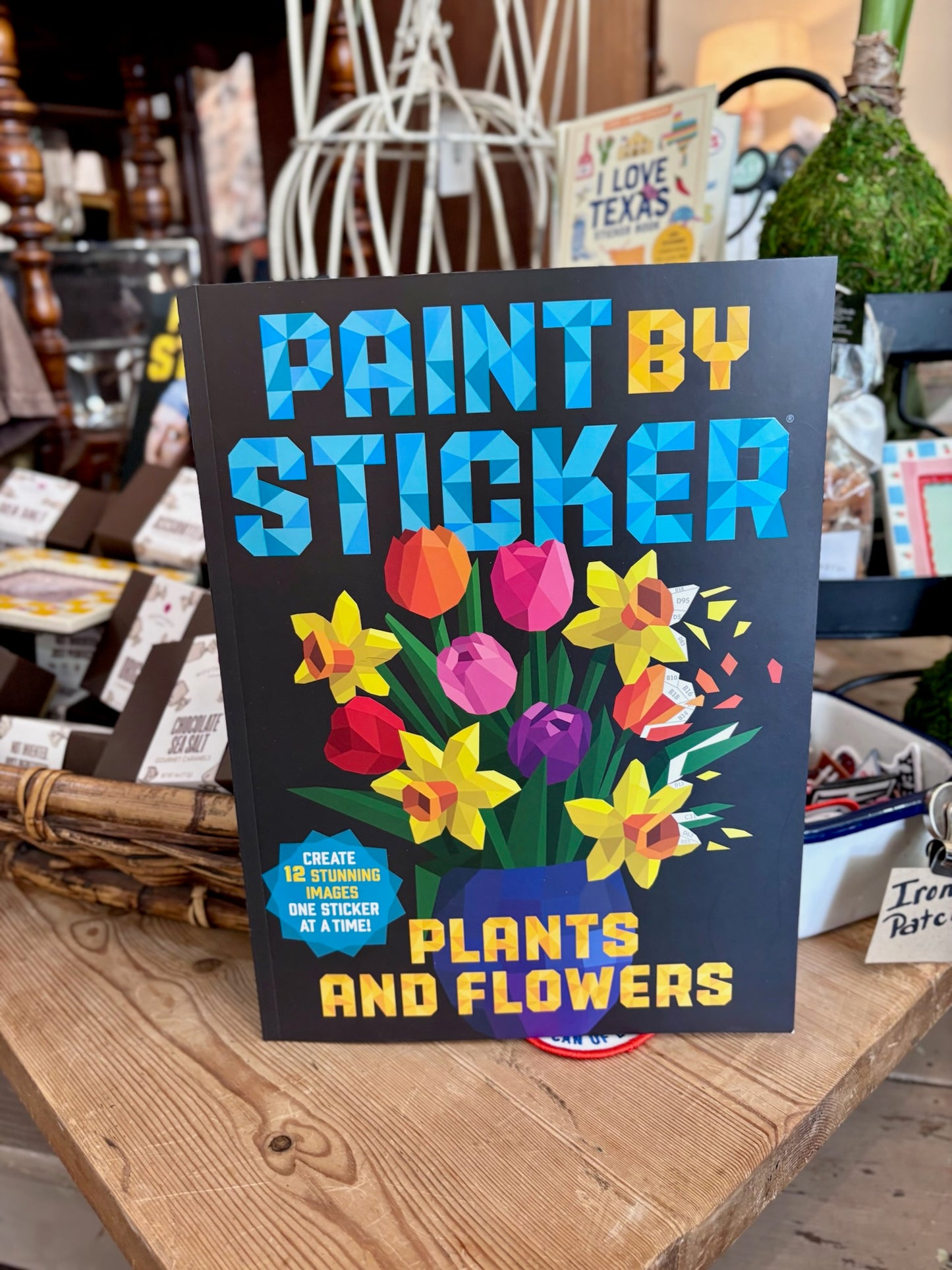 Paint by Sticker: Plants and Flowers