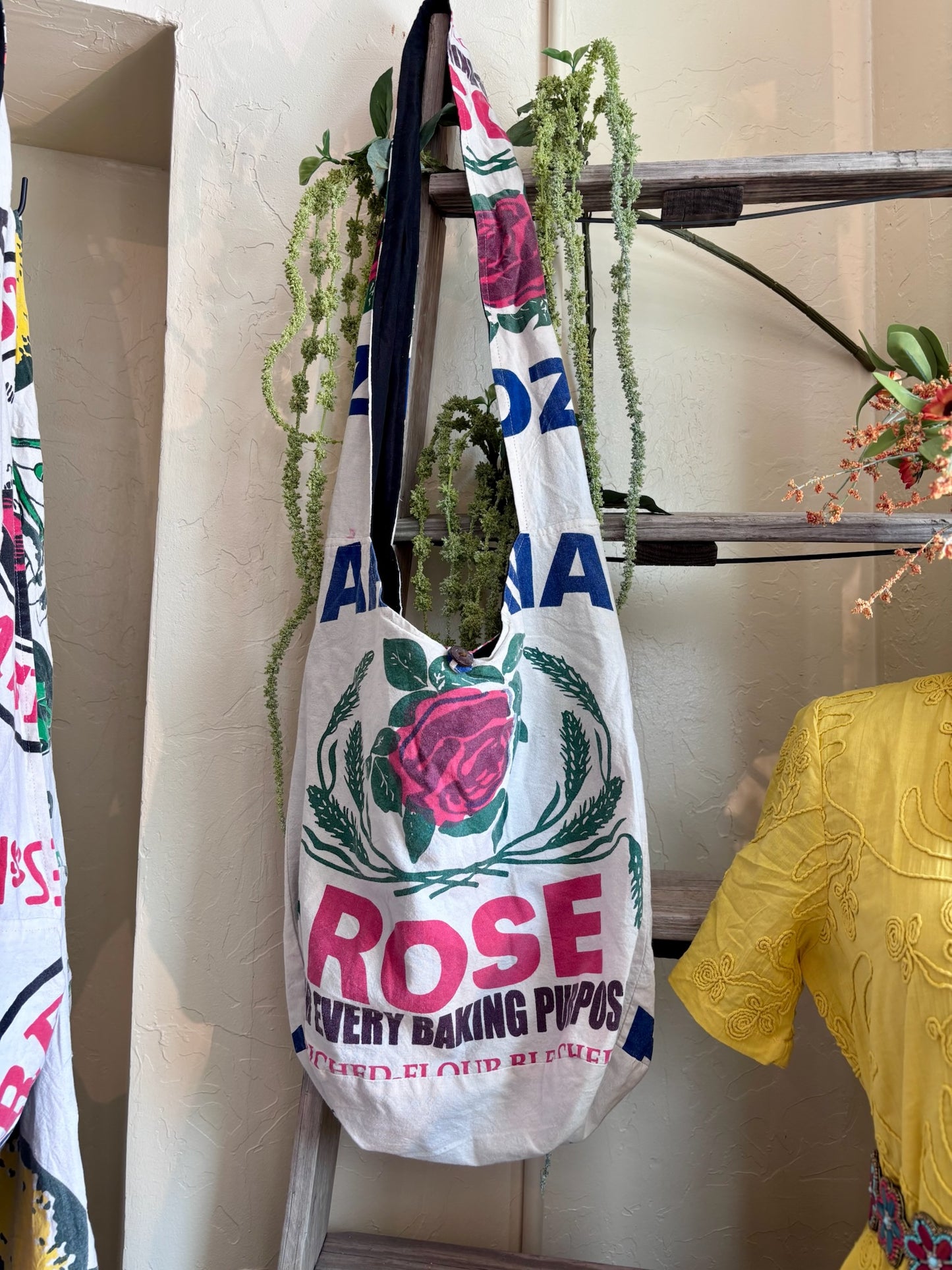 Flour Sack Vintage Cotton Bag- Multiple Varieties
