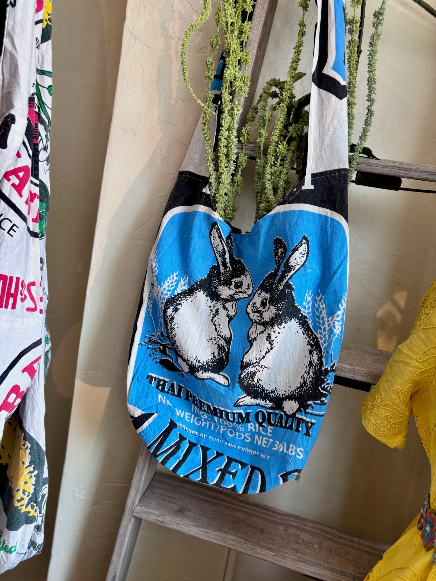 Flour Sack Vintage Cotton Bag- Multiple Varieties