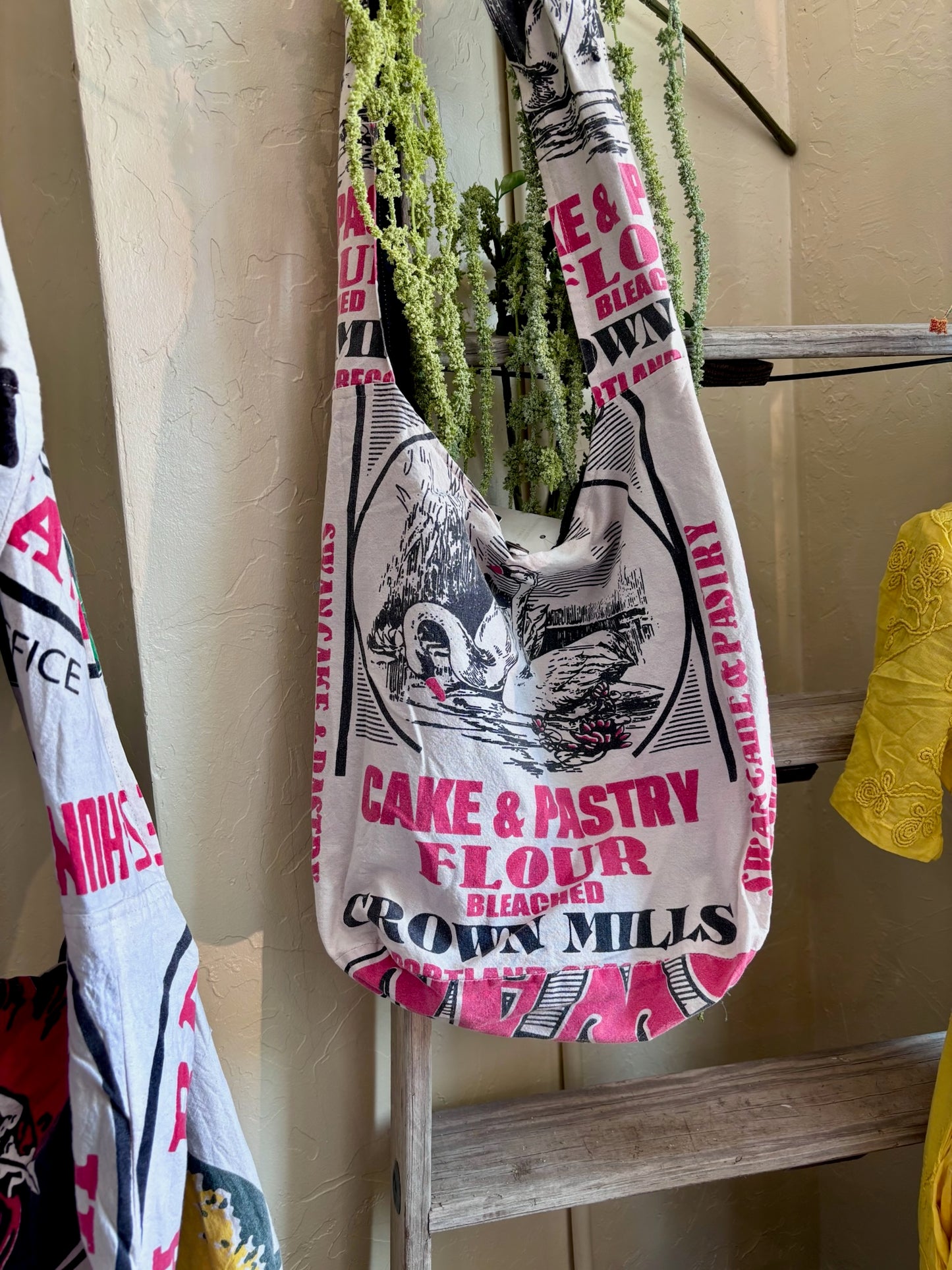 Flour Sack Vintage Cotton Bag- Multiple Varieties