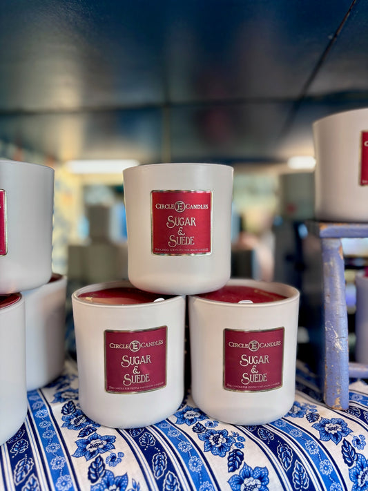 Sugar & Suede 14 oz Candle