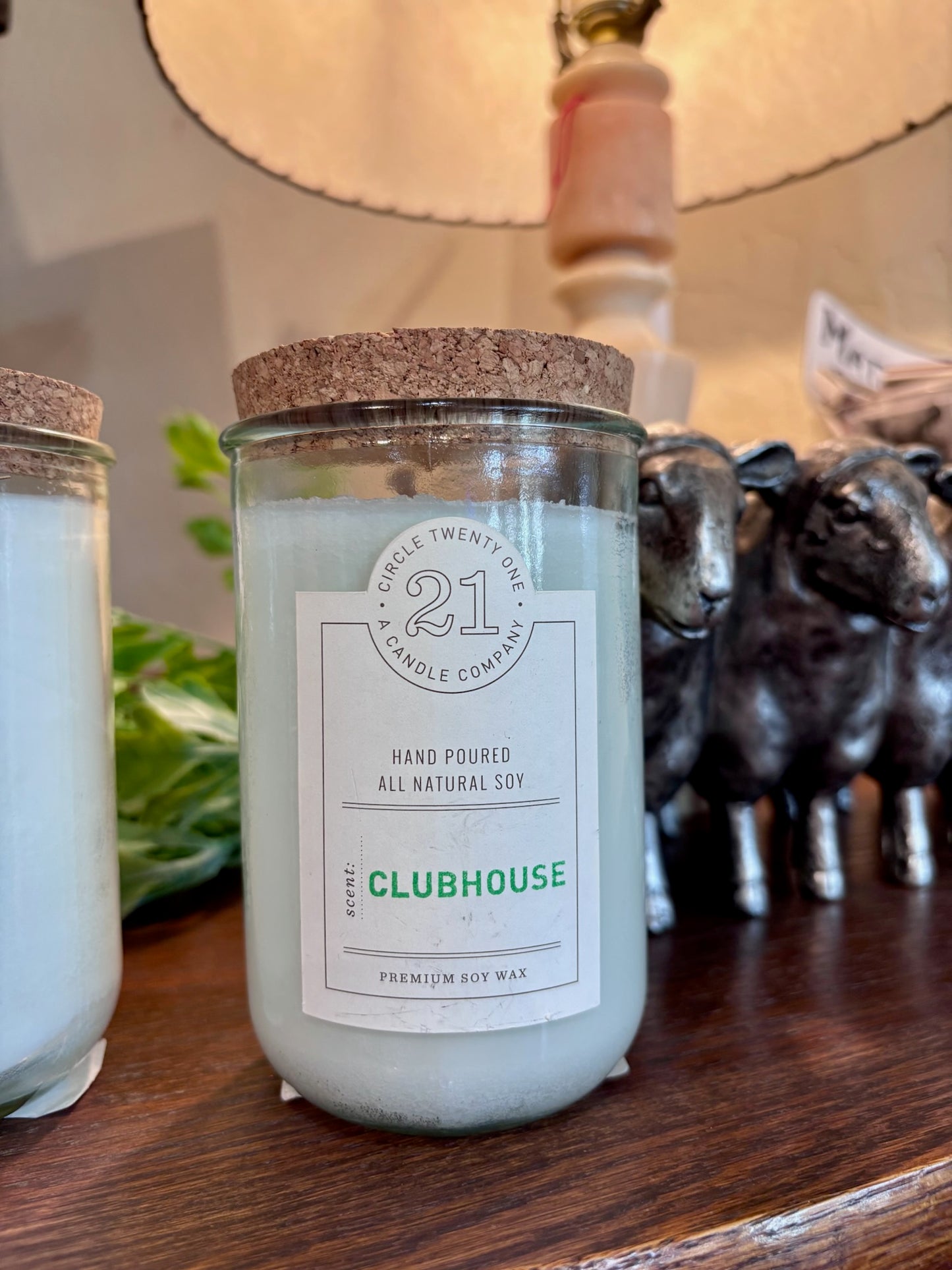 Clubhouse Circle 21 Candle