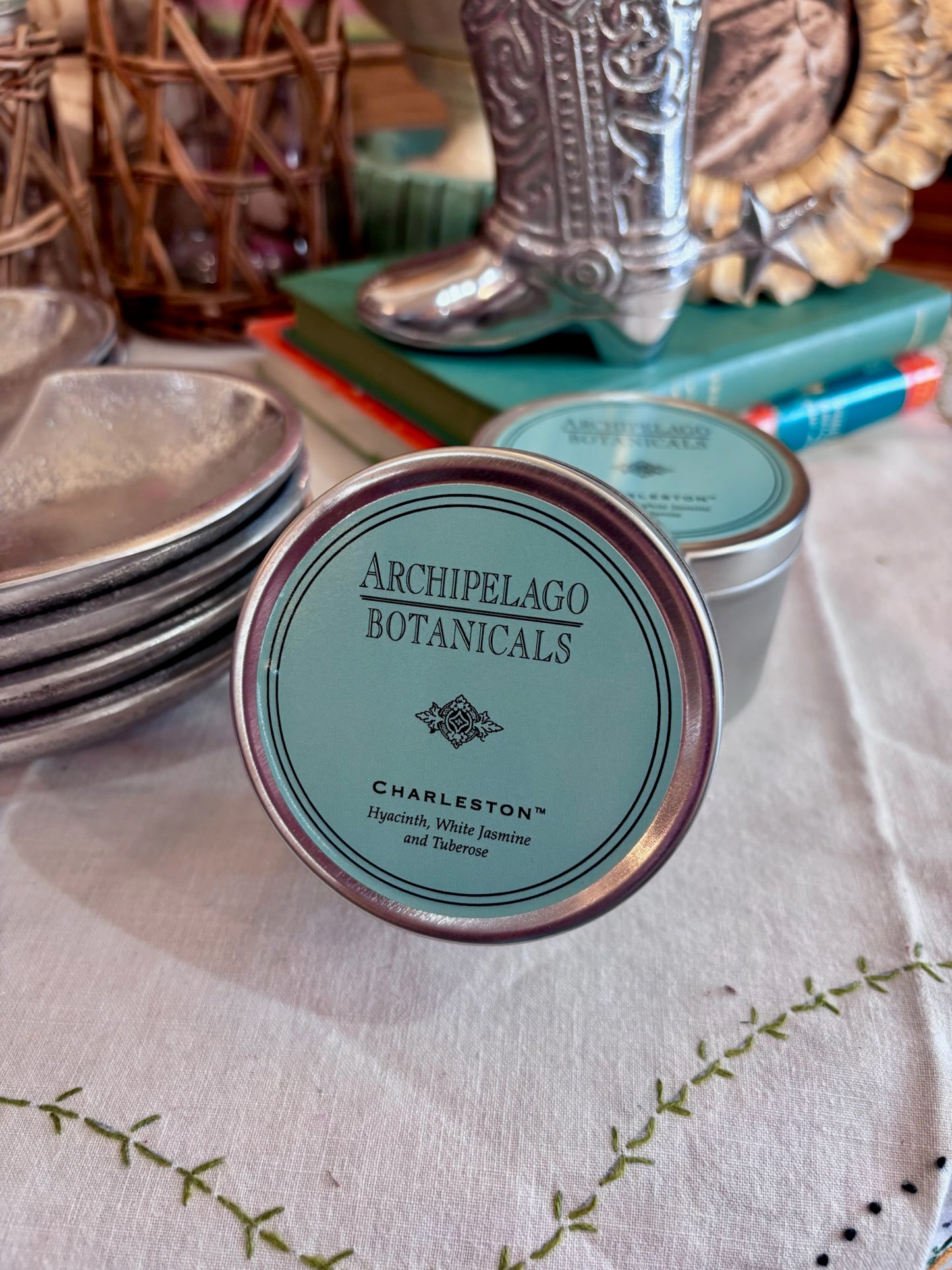 Charleston Travel Tin Candle