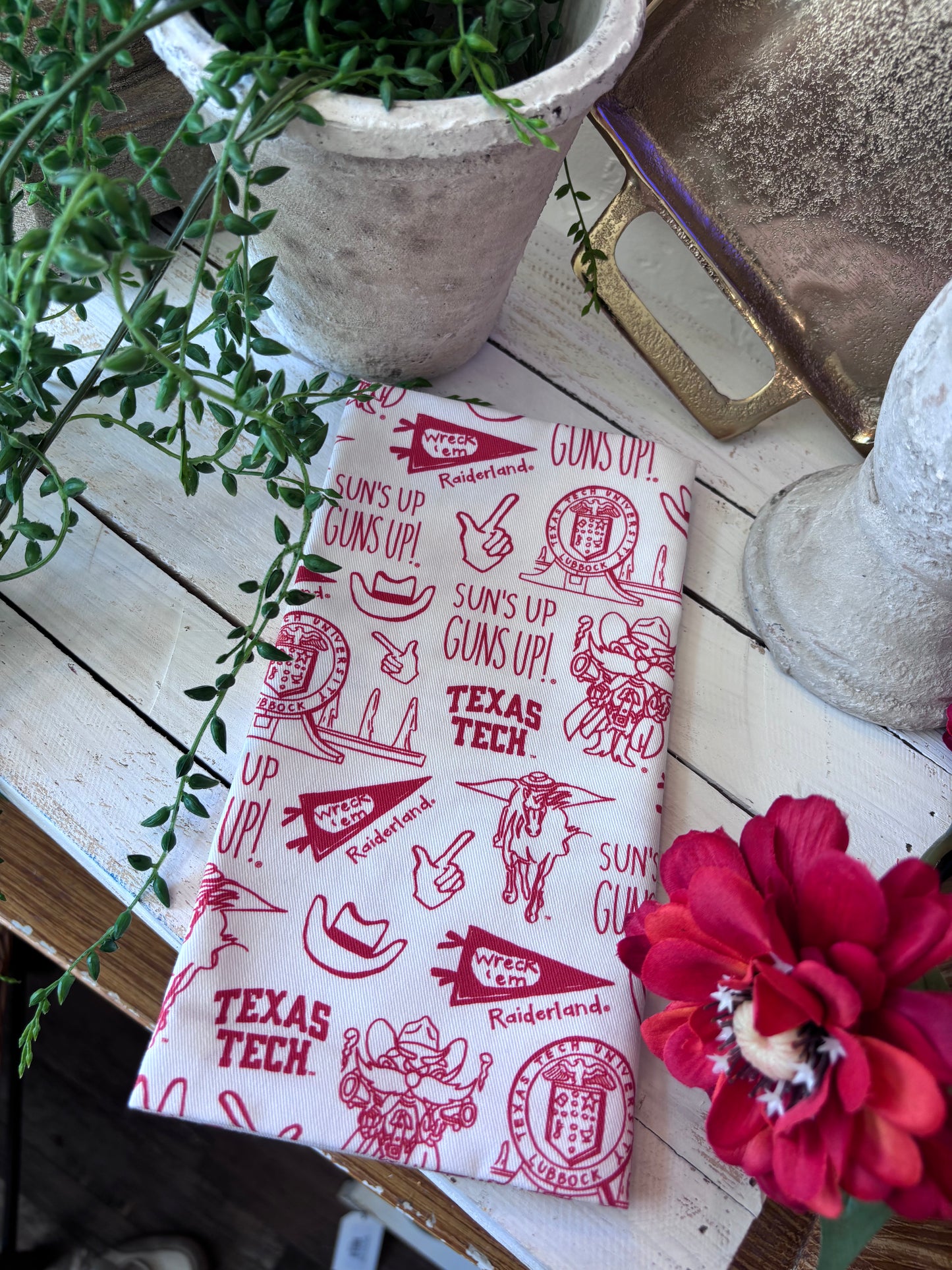 Texas Tech Dish Towel