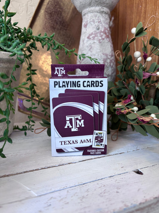 Texas A&M Aggies Playing Cards