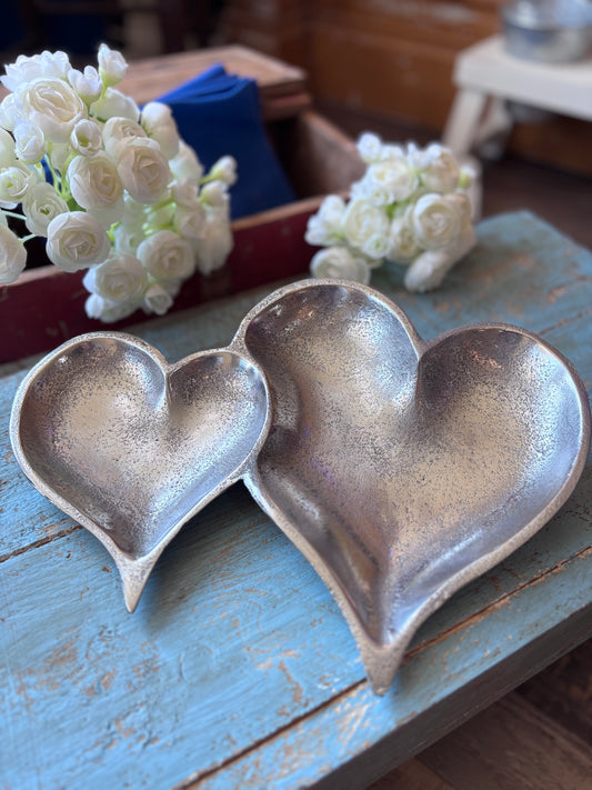 Double Heart Tray