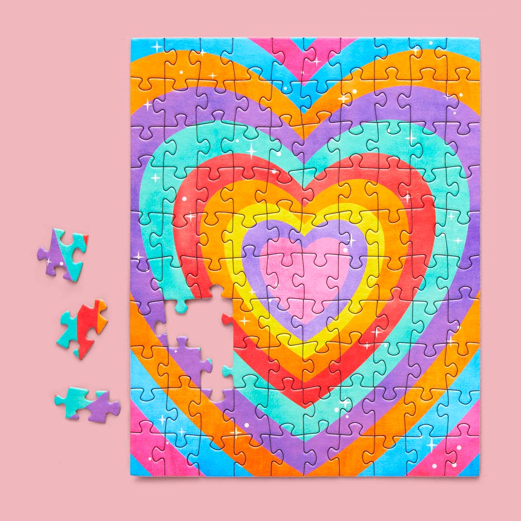 Velvet Heart | 100 Piece Puzzle Snax