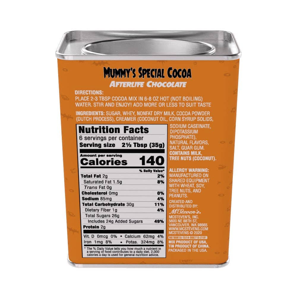 Peanuts® Halloween Mummy's Special Choc. Cocoa (8oz Tins)