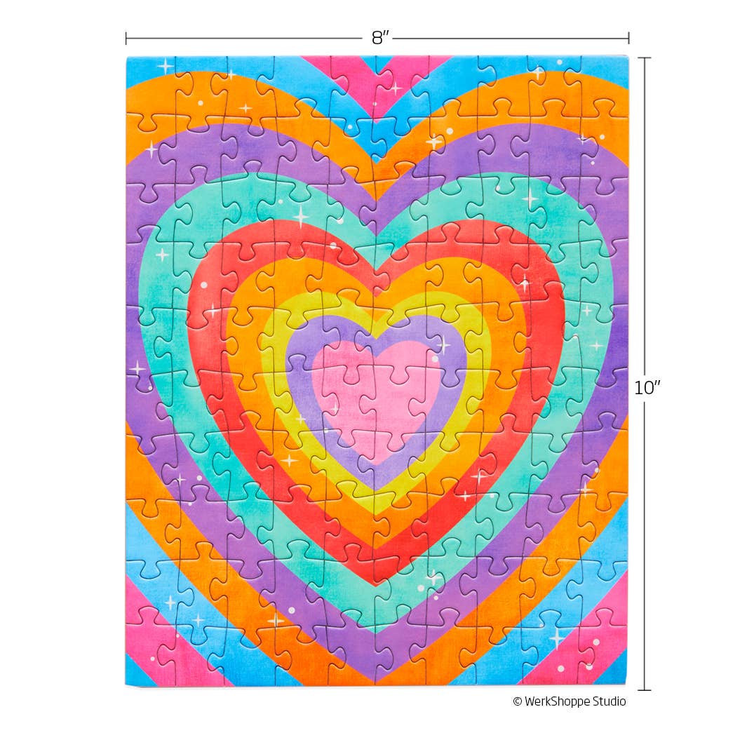 Velvet Heart | 100 Piece Puzzle Snax
