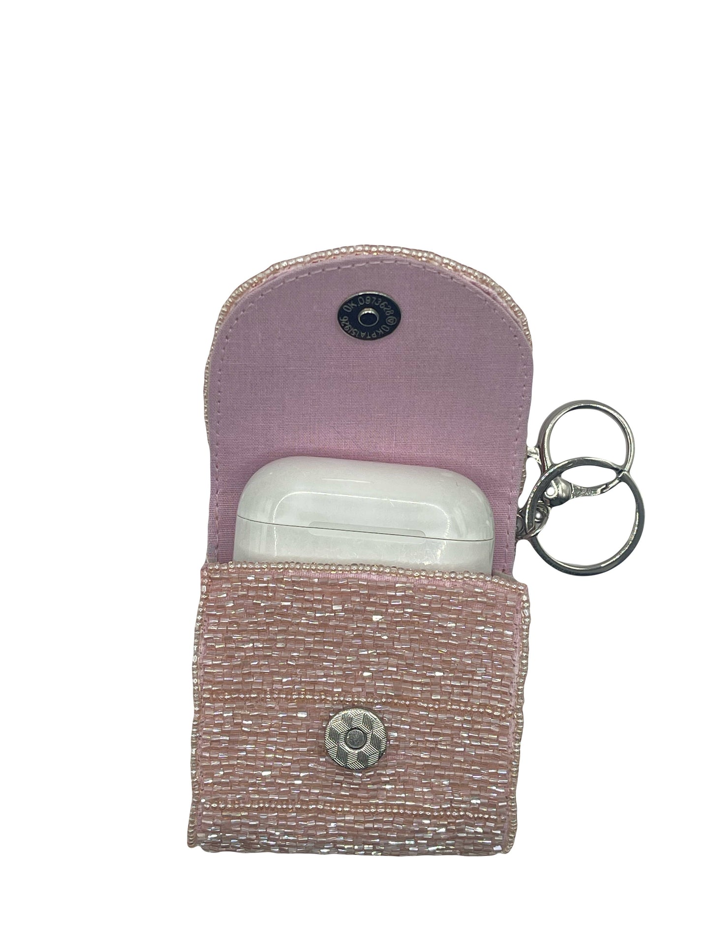 DAISY BEADED AIRPOD HOLDER