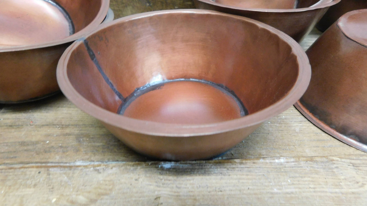 CLEARANCE-Cheese Mold Tin Inserts-Copper Tone-